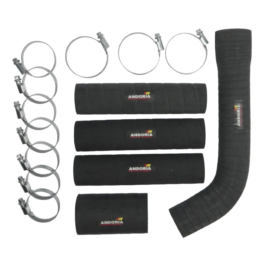 Komplet Przewodów Chłodnicy Zbrojonych Kord C-385 4/6-Cyl Andoria Komplet Przewodów Chłodnicy Zbrojonych Kord C-385 4/6-Cyl Andoria - obrazek 2