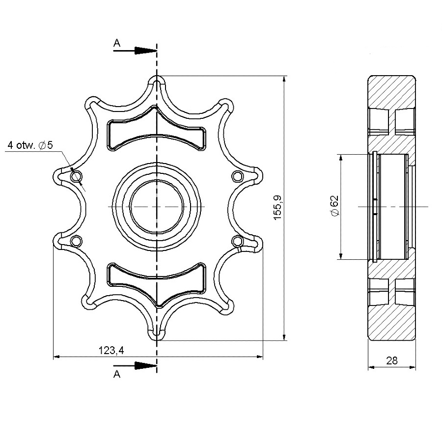 Pierścień Wstrząsacza Kopaczki Akpil Pierścień Wstrząsacza Kopaczki Akpil - obrazek 5