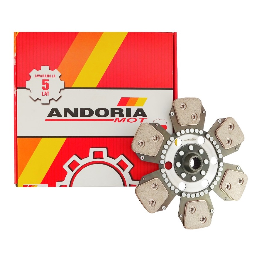Tarcza Sprzęgła Fi-325 Pias.18 Frezów C-385 Ceramiczna Andoria Tarcza Sprzęgła Fi-325 Pias.18 Frezów C-385 Ceramiczna Andoria - obrazek 5