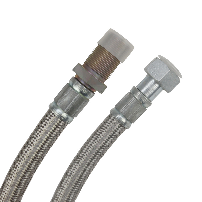 Przewód Wąż Kompletny Teflonowy L-300mm Sprężarki Hamulcowy Daf Prokom Przewód Wąż Kompletny Teflonowy L-300mm Sprężarki Hamulcowy Daf Prokom - obrazek 2