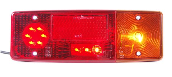 Lampa Tylna Zespolona We551 Dżp 12-24v Prawa
