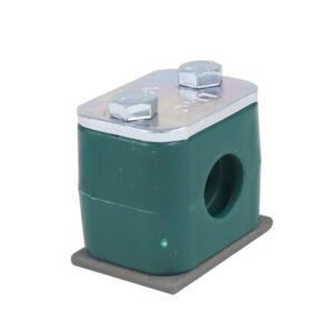 Uchwyt Polipropylenowy Pojedynczy Do Rur I Przewodów Fi-16mm Śruby Z Łbami