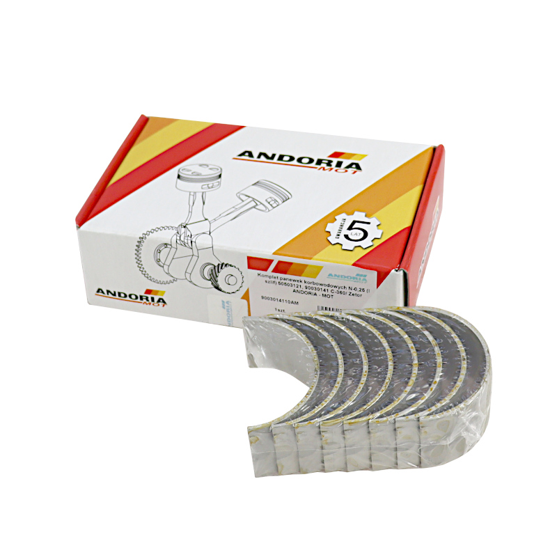 Komplet Panewek Korbowodowych N-0,25 I Szlif 50503121 90030141 Ursus C-360 Komplet Panewek Korbowodowych N-0,25 I Szlif 50503121 90030141 Ursus C-360 - obrazek 4