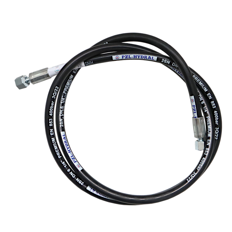 Przewód Hydrauliczny 400 Bar Gwint M14x1,5 Proste Dkol - Dkol L-2000mm