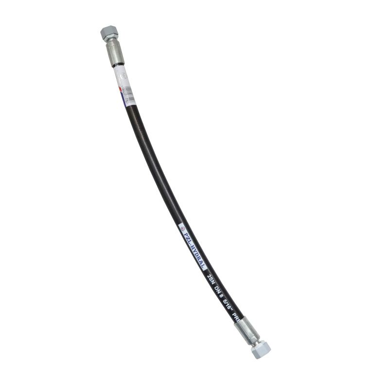 Przewód Hydrauliczny 350 Bar Gwint M16x1,5 Proste Dkol - Dkol L-500mm