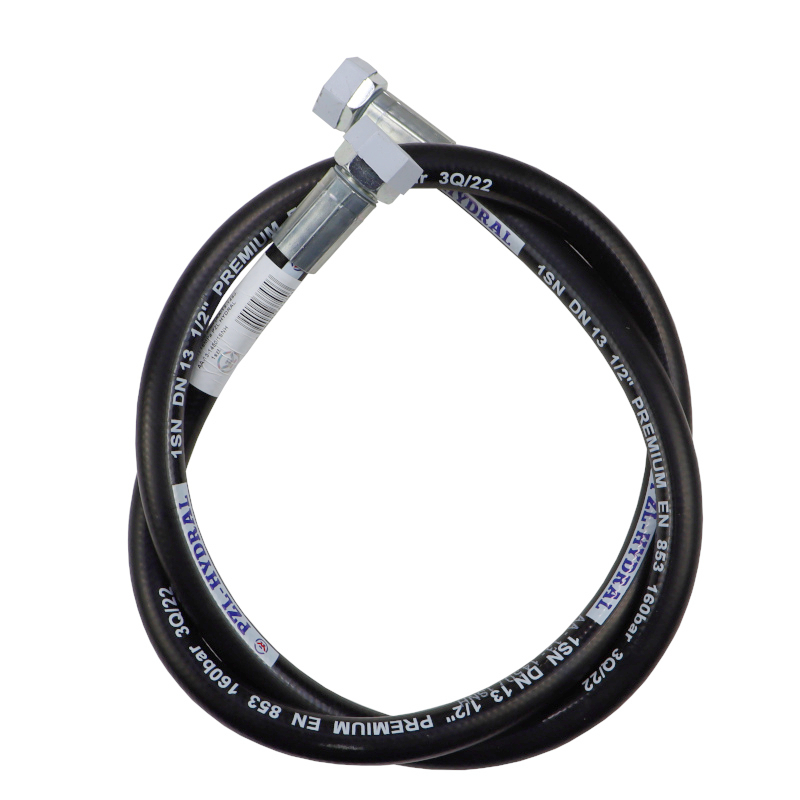 Przewód Hydrauliczny Gwint M22x1,5 Proste Dkol - Dkol L-1450mm Dn12-1sn