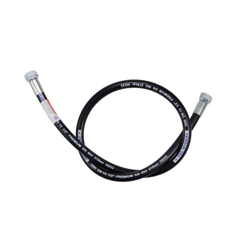 Przewód Hydrauliczny 275bar Gwint M22x1,5 Proste Dkol - Dkol L-1450mm