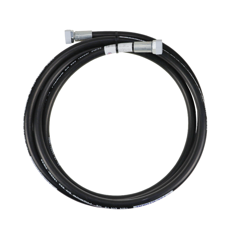 Przewód Hydrauliczny Gwint M22x1,5 Proste Dkol - Dkol L-3500mm Dn12-1sn