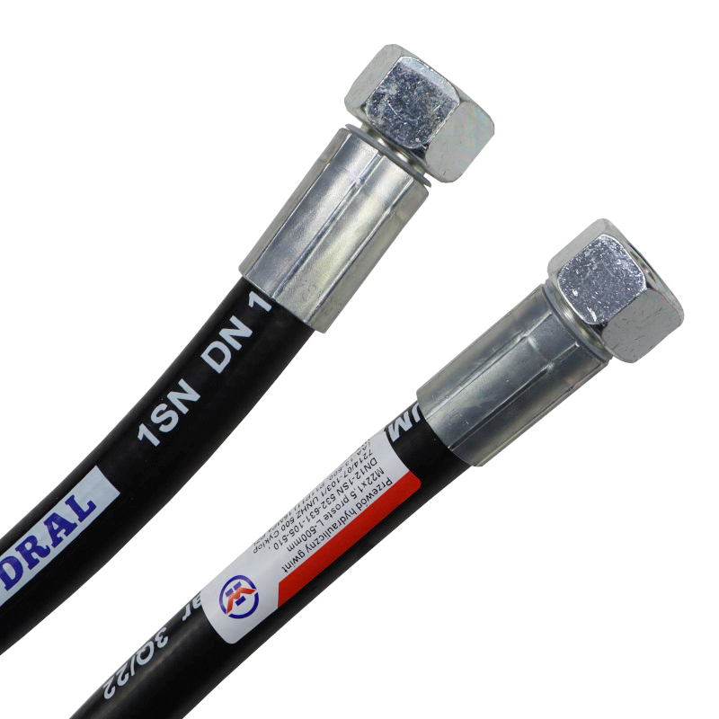 Przewód Hydrauliczny Gwint M22x1,5 Proste Dkol - Dkol L-500mm Dn12-1sn Przewód Hydrauliczny Gwint M22x1,5 Proste Dkol - Dkol L-500mm Dn12-1sn - obrazek 2