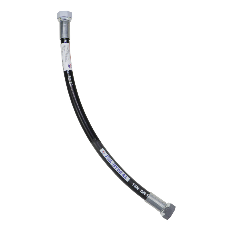 Przewód Hydrauliczny Gwint M22x1,5 Proste Dkol - Dkol L-500mm Dn12-1sn