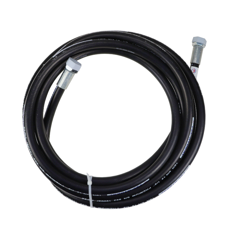 Przewód Hydrauliczny Gwint M22x1,5 Proste Dkol - Dkol L-5800mm Dn12-1sn