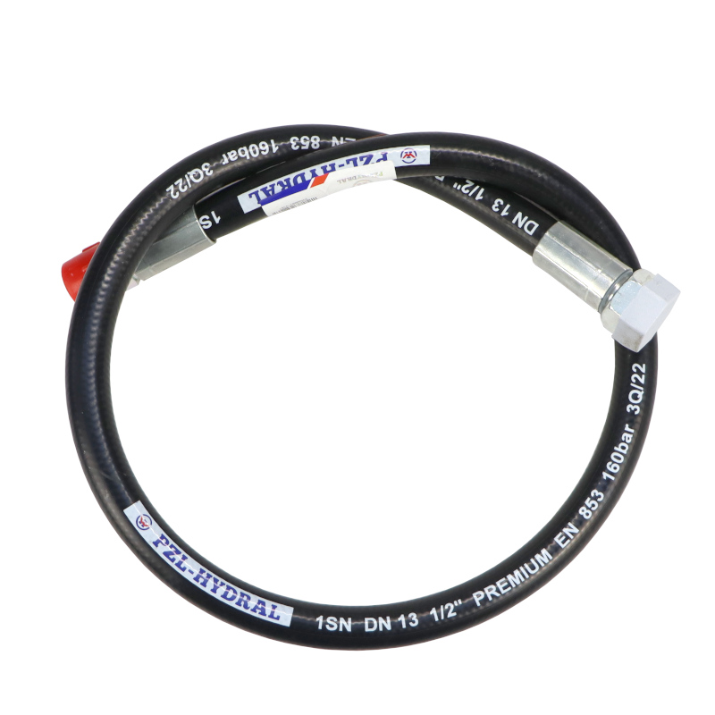 Przewód Hydrauliczny Gwint M22x1,5 Proste L-1000mm Dn12-1sn