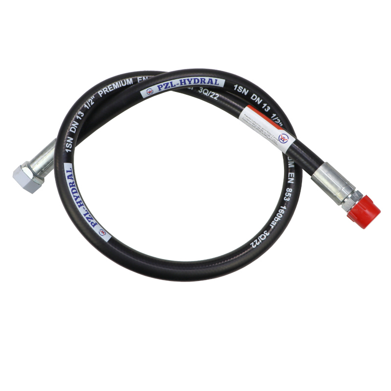 Przewód Hydrauliczny Gwint M22x1,5 Proste L-1100mm Dn12-1sn Ab-13-1100