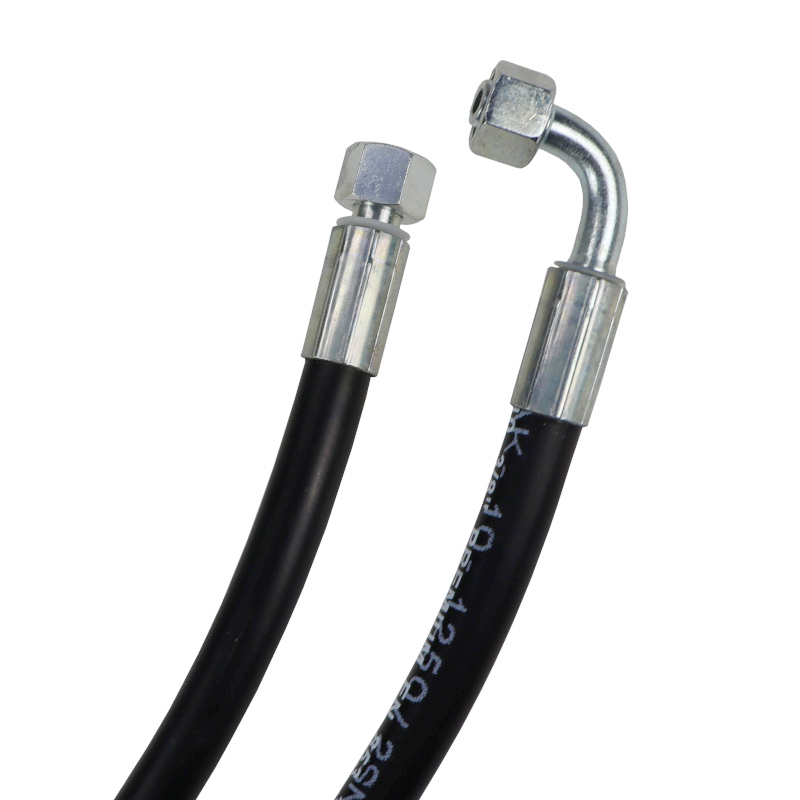 Przewód Hydrauliczny 330 Bar Gwint M18x1,5 Prosta - Kolanko Dkol - Dkol 90 Przewód Hydrauliczny 330 Bar Gwint M18x1,5 Prosta - Kolanko Dkol - Dkol 90 - obrazek 2