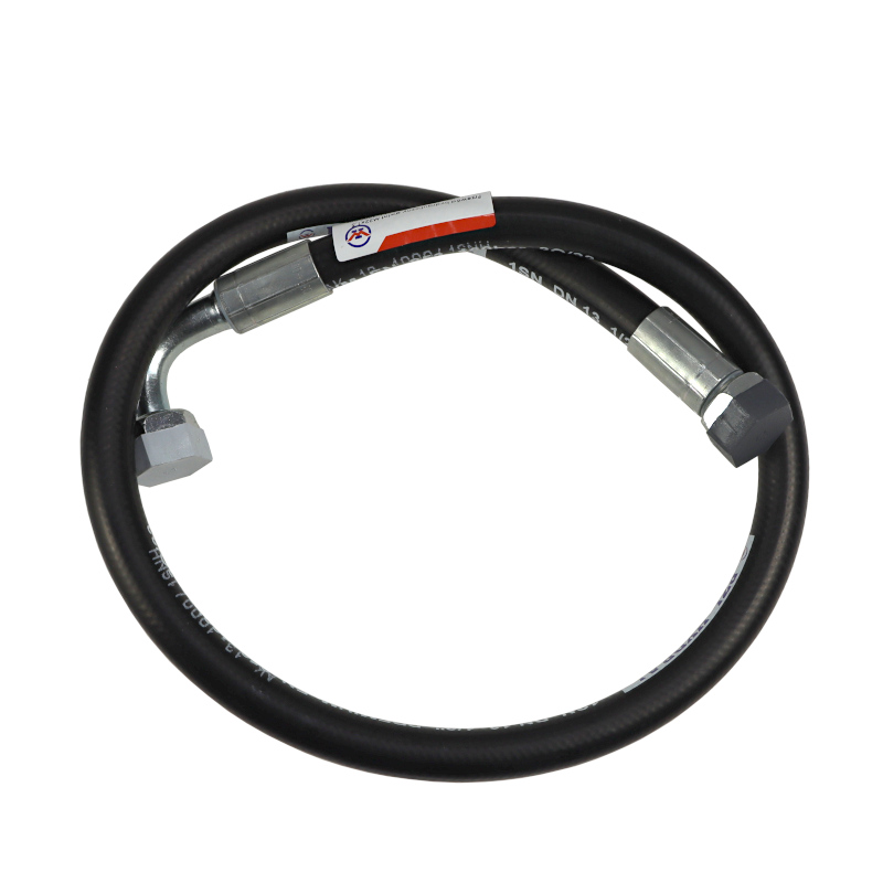 Przewód Hydrauliczny Gwint M22x1,5 Prosta - Kolanko Dkol - Dkol 90 Stopni