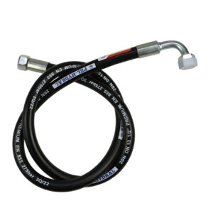 Przewód Hydrauliczny 275 Bar Gwint M22x1,5 Prosta - Kolanko Dkol - Dkol 90