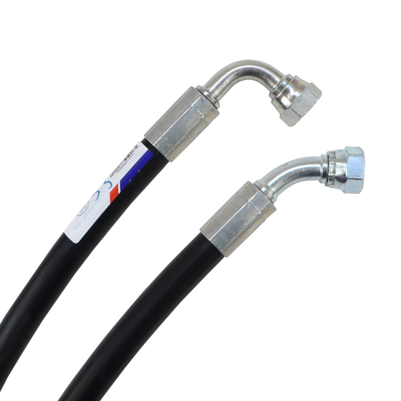 Przewód Hydrauliczny Dkr45/Dkr90 G3/8" Bsp Dn10x2sn 330bar L-750 Pzl Hydral Przewód Hydrauliczny Dkr45/Dkr90 G3/8" Bsp Dn10x2sn 330bar L-750 Pzl Hydral - obrazek 2