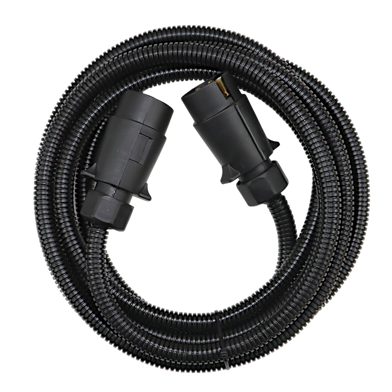 Przewód Elektryczny Podłączeniowy Przyczepy 7x1 3,5m Dwie Wtyczki Peszel