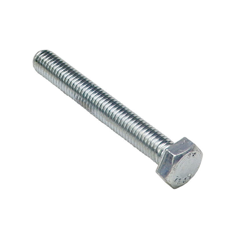 Śruba Z Łbem 6-Kątnym Pełny Gwint M8x60 Kl.8.8 Din933 Ocynk Biały Śruba Z Łbem 6-Kątnym Pełny Gwint M8x60 Kl.8.8 Din933 Ocynk Biały - obrazek 3