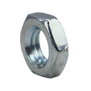 Nakrętka 6-Kątna Niska M8x1,25 Din439 Ocynk Biały