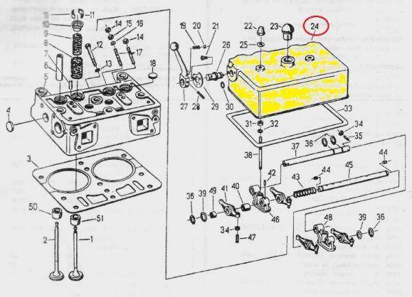 Pokrywa głowicy c-330 Pokrywa głowicy c-330 - obrazek 2