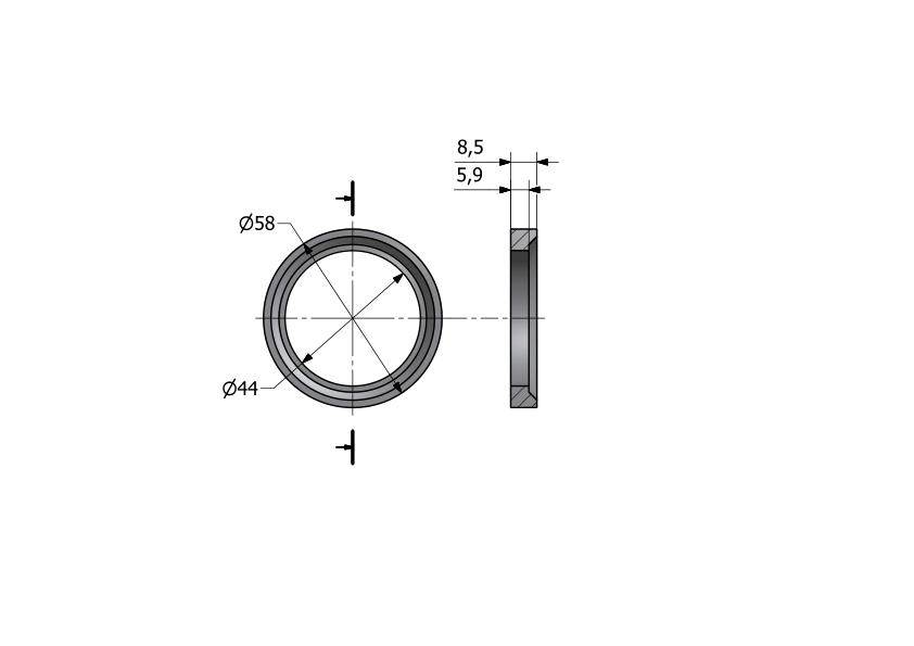 Gniazdo zaworu ssącego c-385 Gniazdo zaworu ssącego c-385 - obrazek 2
