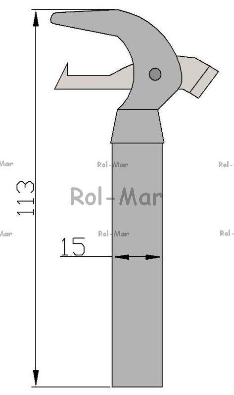 Palec supłacza kpl prasa kostka sipma Palec supłacza kpl prasa kostka sipma - obrazek 2