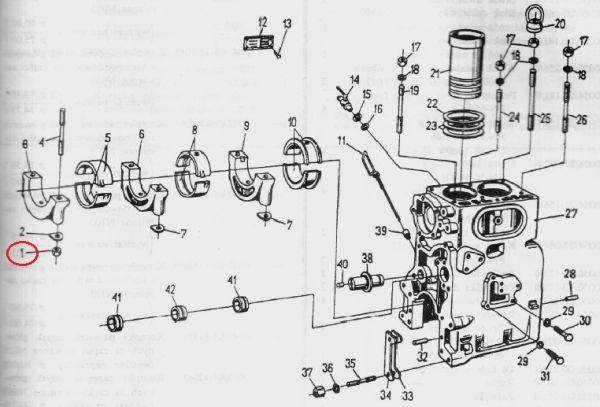 Nakrętka stopy wał m16x1,5 wysoka c-330 Nakrętka stopy wał m16x1,5 wysoka c-330 - obrazek 2