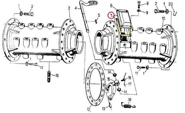 Uszczelka pokrywki pochwy c-330 10szt Uszczelka pokrywki pochwy c-330 10szt - obrazek 2