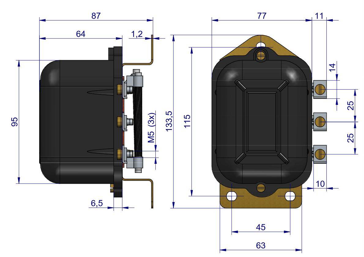 Regulator napięcia prądnicy rg15c c-330 pl Regulator napięcia prądnicy rg15c c-330 pl - obrazek 2
