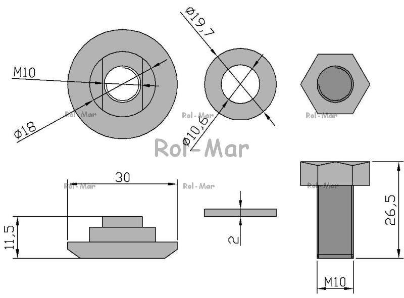 Trzymak noża kpl kosiarka rotacyjna nowy typ 5070010105 5036010850 82450036020 Trzymak noża kpl kosiarka rotacyjna nowy typ 5070010105 5036010850 82450036020 - obrazek 2