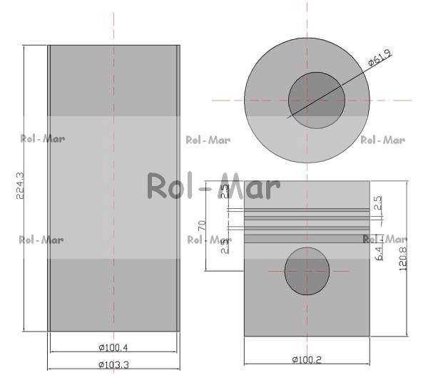 Zestaw naprawczy silnika a4.248 839079 742466m1 747050m91 747428m91 massey ferguson/perkins Zestaw naprawczy silnika a4.248 839079 742466m1 747050m91 747428m91 massey ferguson/perkins - obrazek 2