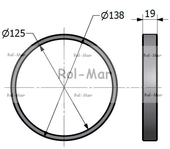 Pierścień przekładni bezstopniowej bizon Pierścień przekładni bezstopniowej bizon - obrazek 2