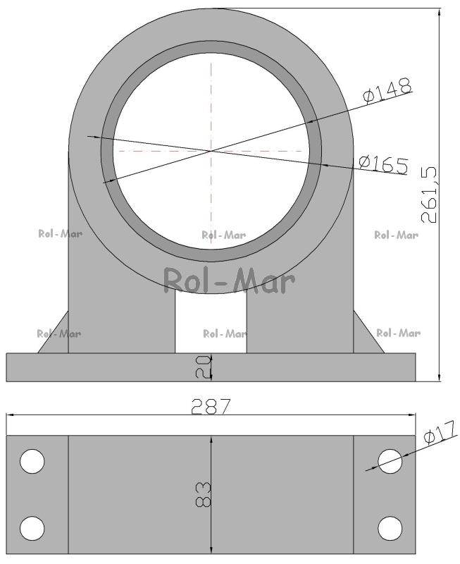 Oprawa wahacza sfero fortschritt t-088 rozrzutnik Oprawa wahacza sfero fortschritt t-088 rozrzutnik - obrazek 2