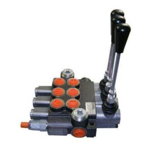 Rozdzielacz hydrauliczny trzysekcyjny z zatrzaskami 3 40l