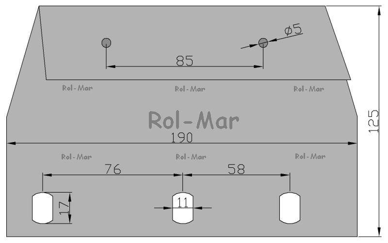 Prowadzenie główki kosy 610071.0 claas Prowadzenie główki kosy 610071.0 claas - obrazek 2