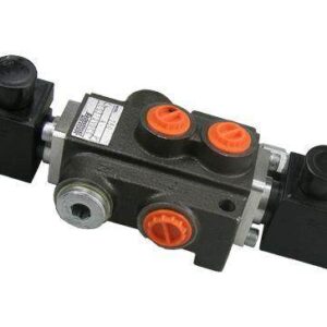 Rozdzielacz hydrauliczny jednosekcyjny sterowany elektrycznie 50l