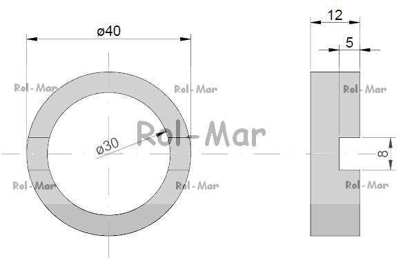 Tulejka oporowa bizon Tulejka oporowa bizon - obrazek 2
