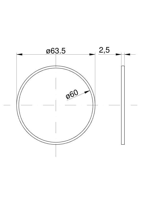 Pierścień dystansowa skrzyni biegów 80121162 c-385 Pierścień dystansowa skrzyni biegów 80121162 c-385 - obrazek 2