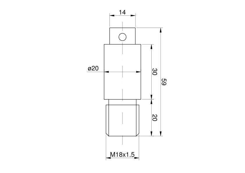 Czop skrzyni biegów 84121075 c-385 Czop skrzyni biegów 84121075 c-385 - obrazek 2