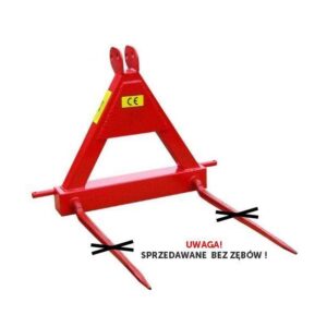 Widły uniwersalne do bel balotów na tuz trójkąt sprzedawane bez zębów