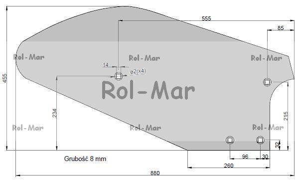 Skrzydło odkładni phx pług Skrzydło odkładni phx pług - obrazek 2