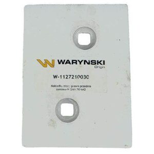 Nakładka płozy prawa przednia po 642 unia pług stal borowa waryński