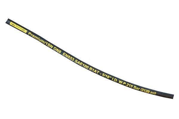 Wąż hydrauliczny do zakuwania dn08 1-oplotowy 215 bar waryński sprzedawany po 50m)