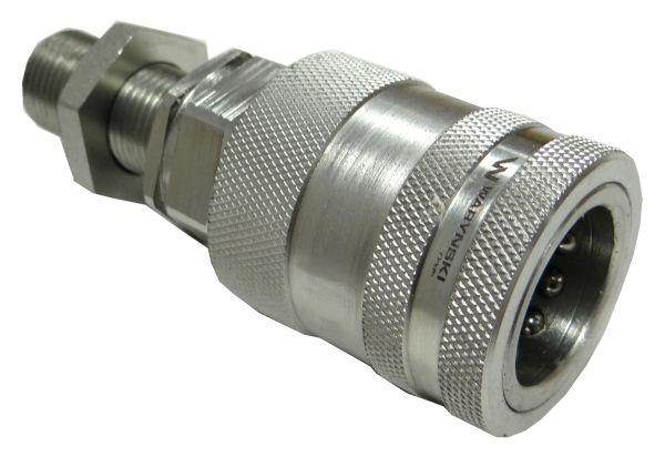 Szybkozłącze hydrauliczne gniazdo long m18x1.5 gwint zewnętrzny euro push-pull 9100818gl iso 7241-a waryński Szybkozłącze hydrauliczne gniazdo long m18x1.5 gwint zewnętrzny euro push-pull 9100818gl iso 7241-a waryński - obrazek 3