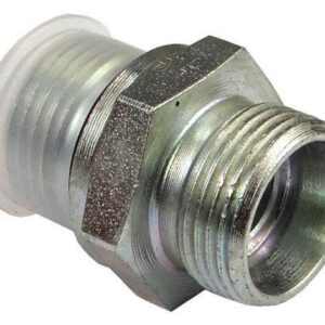 Przyłącze hydrauliczne proste bb m22x1,5-g1/2-ed z uszcz g1/2x22 cast