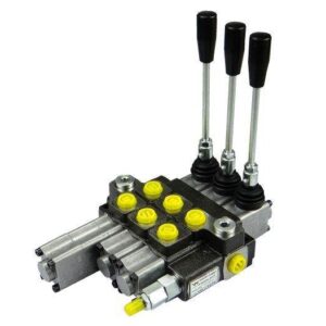 Rozdzielacz hydrauliczny 3-sekcyjny max przepływ 40l 1-sekcja pływająca waryński