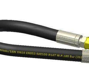 Przewód hydrauliczny gwint m18x1,5 proste l-630mm dn10-1sn ab-10-630 p11p21 18mpa waryński