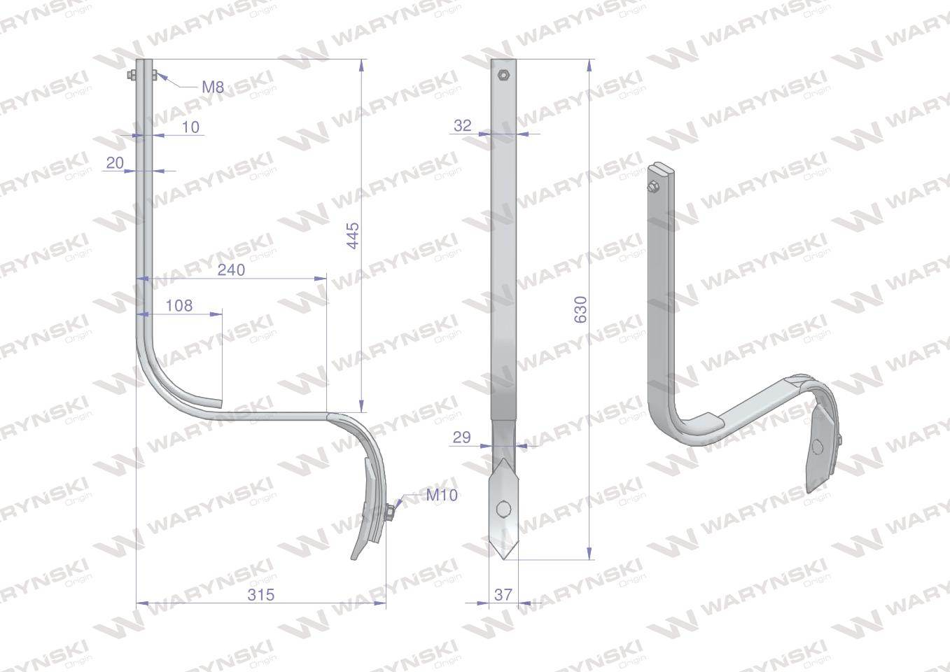 Ząb spulchniacz waryński Ząb spulchniacz waryński - obrazek 2