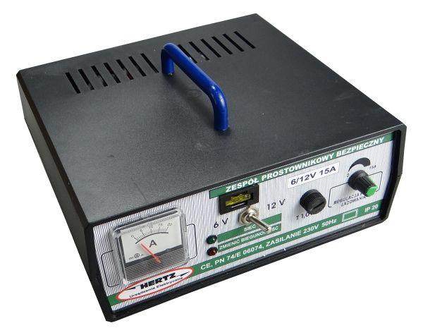 Prostownik 6-12v/15a hertz